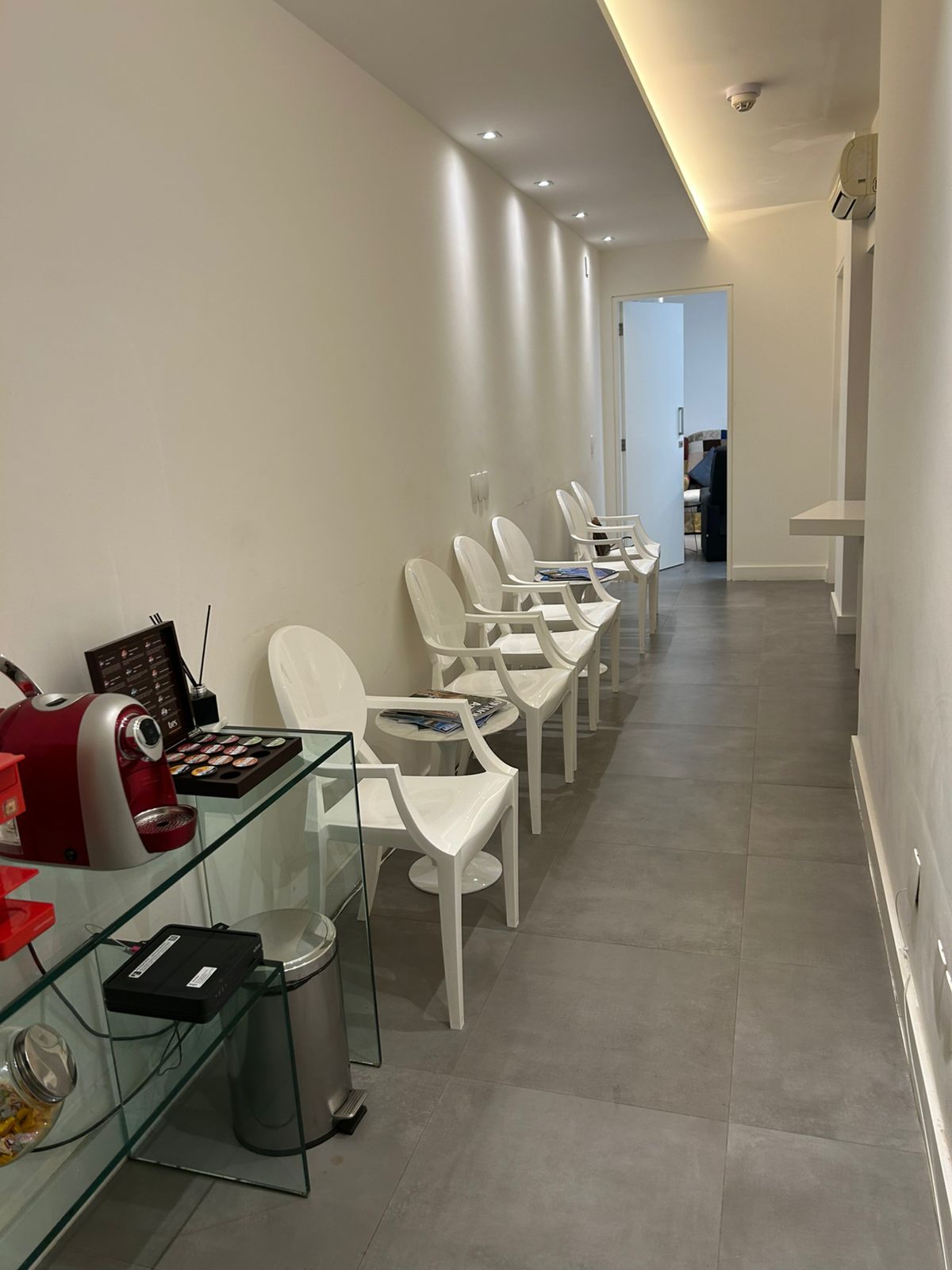 Recepção do consultório